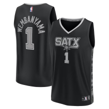 San Antonio Spurs - Victor Wembanyama Fast Break NBA Trikot