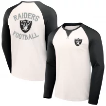 Las Vegas Raiders - DR Raglan NFL Koszułka z długim rękawem
