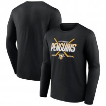 Pittsburgh Penguins - Covert Logo NHL Tričko s dlouhým rukávem