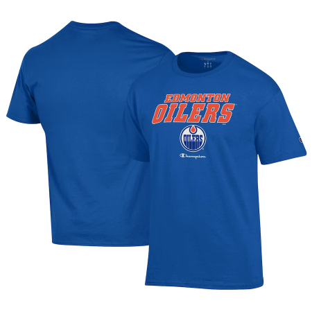 Edmonton Oilers - Champion Jersey NHL Logo NHL T-Shirt