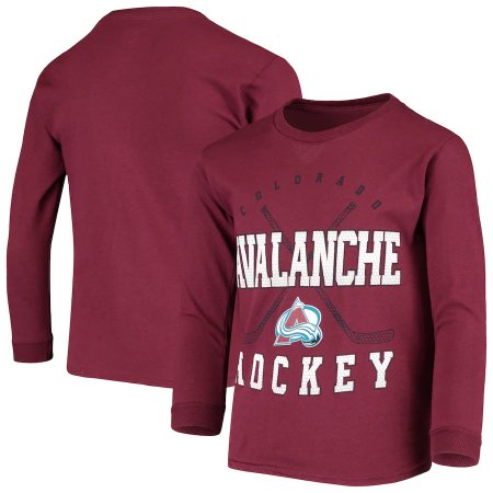 Colorado Avalanche Youth - Digital NHL Long Sleeve T-Shirt