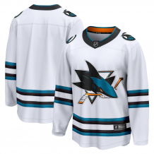 San Jose Sharks - Premier Breakaway Away NHL Jersey/Customized