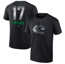 Vancouver Canucks - Filip Hronek Midnight NHL T-Shirt