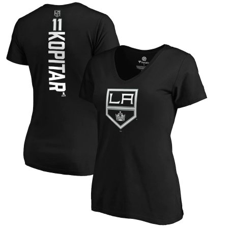 Los Angeles Kings Ladies - Anze Kopitar V-Neck NHL Tshirt