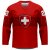 Schweiz - 2022 Hockey Replica Fan Trikot/Name und Nummer