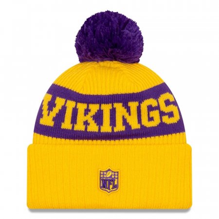 Minnesota Vikings - 2020 Sideline Road NFL Czapka zimowa