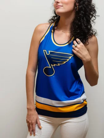 St. Louis Blues Women - Racerback Hockey NHL Tank Top