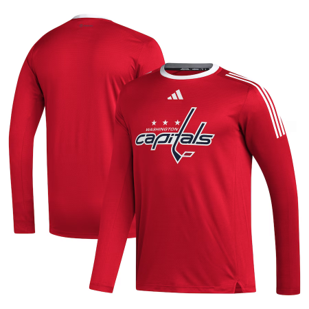 Washington Capitals - Adidas AEROREADY NHL Tričko s dlouhým rukávem
