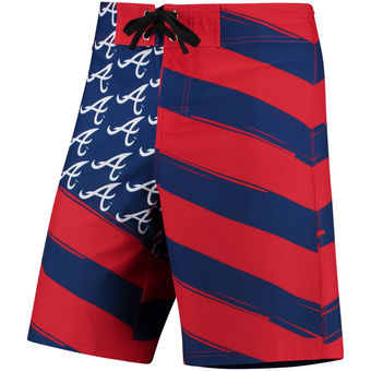 Atlanta Braves - Diagonal Flag NFL Swimming suit