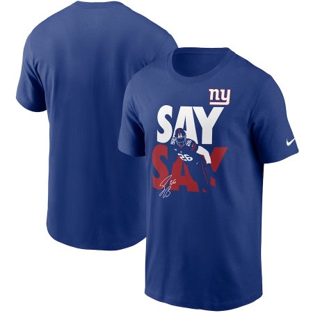 New York Giants - Saquon Barkley Player Graphic NFL T-Shirt