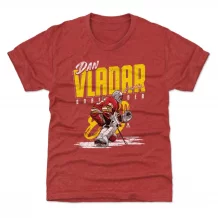 Calgary Flames Youth - Dan Vladar Chisel Red NHL T-Shirt