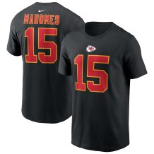 Kansas City Chiefs - Patrick Mahomes Black NFL T-Shirt