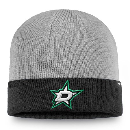 Dallas Stars - Gray Cuffed NHL Zimná čiapka