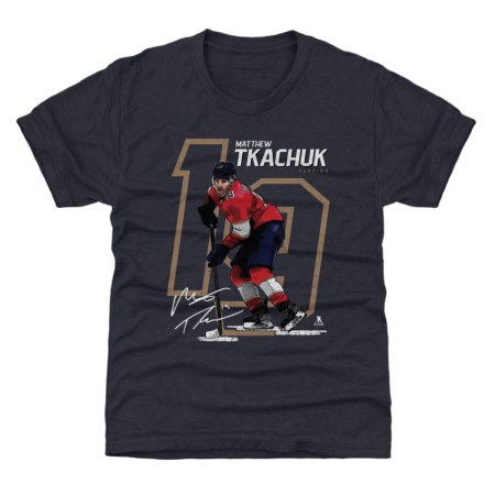 Florida Panthers Kinder - Matthew Tkachuk Offset Navy NHL T-Shirt