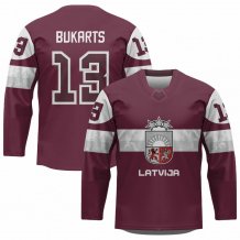 Lettland - Rihards Bukarts Replica Fan Trikot