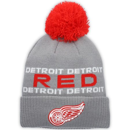 Detroit Red Wings - Team Cuffed NHL Zimní čepice
