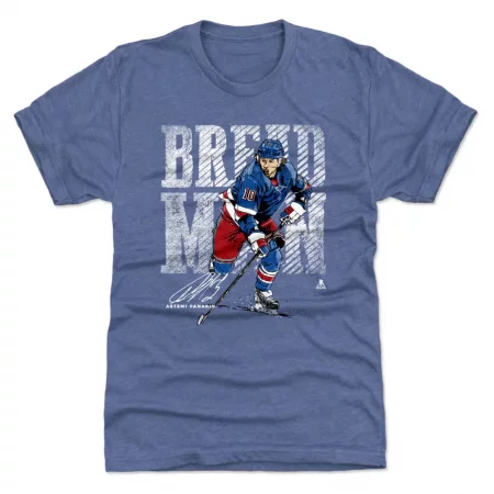 New York Rangers - Artemi Panarin Bold Blue NHL T-Shirt