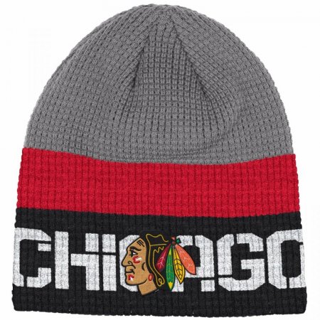 Chicago Blackhawks Kinder - Center Ice Uncuffed NHL Knit Cap
