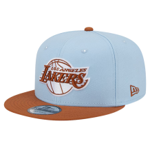 Los Angeles Lakers - Color Pack 2-Tone Light Blue/Brown 9Fifty NBA Šiltovka