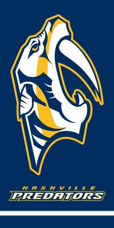Nashville Predators - Team NHL Osuška