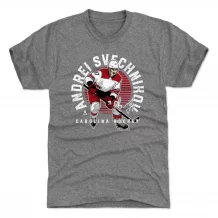 Carolina Hurricanes - Andrei Svechnikov Emblem Gray NHL T-Shirt