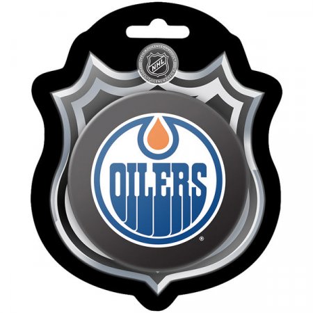 Edmonton Oilers - Sher-Wood Hockey NHL Puck - Size: one size