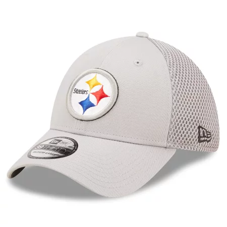 Pittsburgh Steelers - Team Neo Gray 39Thirty NFL Hat