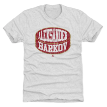 Florida Panthers - Aleksander Barkov Puck White NHL T-Shirt