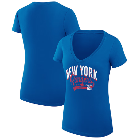 New York Rangers Damskie - Filigree Logo NHL T-Shirt