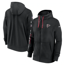 Atlanta Falcons - 2024 Nike Sideline Club Full-zip NFL Sweatshirt