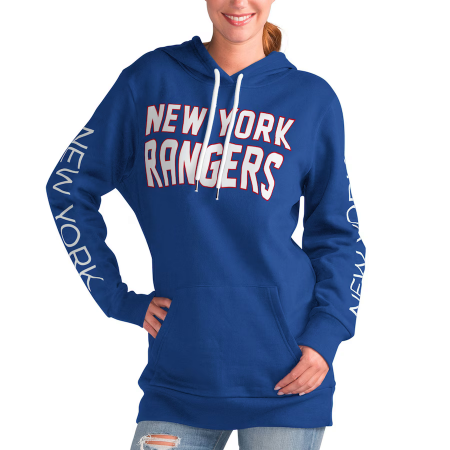 New York Rangers Dámske - Overtime NHL Mikina s kapucí