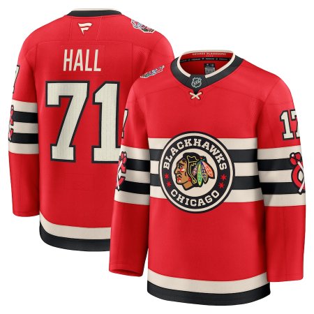 Chicago Blackhawks - Taylor Hall 2025 Winter Classic Premium NHL Jersey
