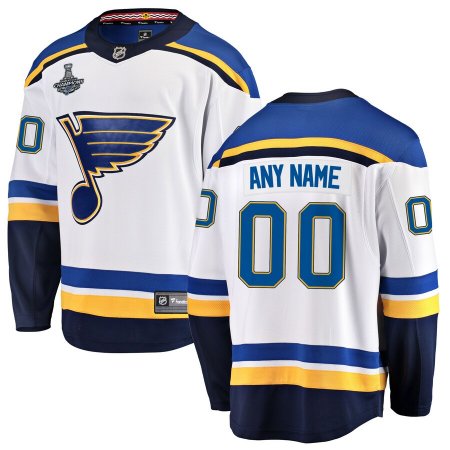 St. Louis Blues - 2019 Stanley Cup Champs Breakaway NHL Dres/Vlastné meno a číslo