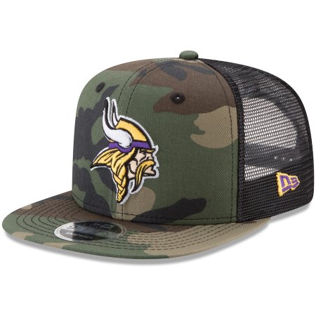 Minnesota Vikings- Camo Trucker 9Fifty NFL Hat