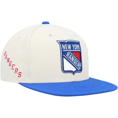 New York Rangers - Vintage Snapback Cream NHL Hat