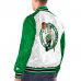 Boston Celtics - Full-Snap Varsity Satin NBA Jacket