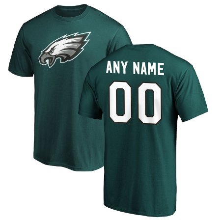 Philadelphia Eagles - Authentic Personalized Green NFL T-Shirt
