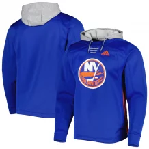 New York Islanders - Skate Lace Primeblue NHL Bluza s kapturem