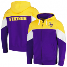 Minnesota Vikings - Starter Running Full-zip NFL Mikina s kapucňou