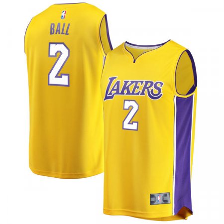 Los Angeles Lakers - Lonzo Ball Fast Break Replica NBA Koszulka