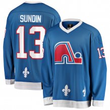 Quebec Nordiques - Mats Sundin Retired Breakaway NHL Trikot