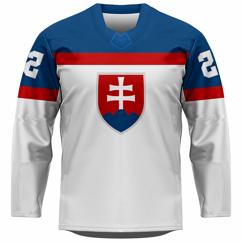 Slovakia - Juraj Slafkovsky 2022 Replica Fan Jersey White