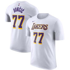 Los Angeles Lakers - Luka Dončić White NBA T-Shirt