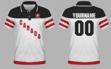 Kanada - Sublimiert Fan Polo Tshirt