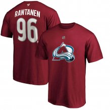 Colorado Avalanche - Mikko Rantanen Stack Burgundy NHL T-Shirt