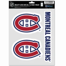 Montreal Canadiens - Team Set 3 NHL Samolepky
