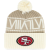 San Francisco 49ers - Super Bowl LVIII Double NFL Zimní čepice