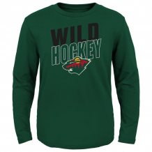 Minnesota Wild Youth - Showtime NHL Long Sleeve T-Shirt