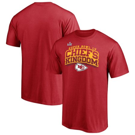 Kansas City Chiefs - Super Bowl LV Break Speed NFL T-Shirt