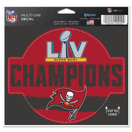Tampa Bay Buccaneers - Super Bowl LV Champs NFL Sticker
